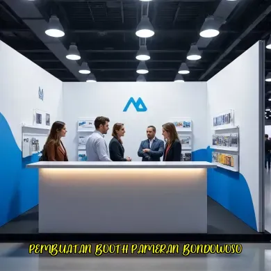 Pembuatan Booth Pameran Bondowoso